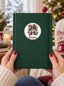 10/20/40pc Personalized Elf Boot Christmas Gift Tag Stickers, Custom Holiday Gift Labels, Name Stickers For Presents, Christmas Package Labels, Elf Gift Tags,Christmas Gift - White - View 6