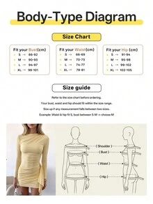 Autumn/Winter Bright Yellow Ruffle Trim Fitted Long Sleeve Short Mini Dress, Suitable For Date Night And Party Elegant - Yellow - View 10