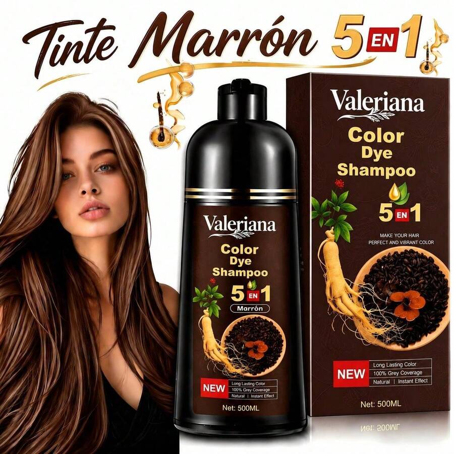 Hair Coloring - 5 in 1 - Braun - Übersicht 1