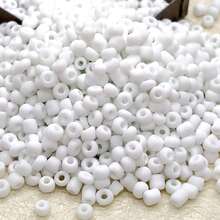 10g/Pack, Approx. 300pcs, 3mm Matte Macaron Series Solid Color Round Glass Seed Beads, Suitable For Clothing Embroidery And Weaving To Make Clothes More Fashionable - 3mm AB Matte Macaron 10 Colors - View 9
