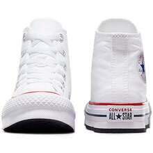 Converse Kids Running Shoes - White - View 4