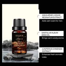 EELHOE Set de aceites esenciales aromáticos para hombre, ambientador de aire para interiores, fragancia duradera, difusor para el hogar, aromaterapia diaria - Múltiples aromas - Ver 7