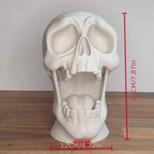 2-In-1 Headphone/Game Controller Storage Rack With Cartoon Skull Design - Also Suitable For Desktop Decoration, Entertainment Accessories, Lightweight Stand, Gaming Accessories, Dual-Purpose Storage Rack, Home Office Area - Multicolor - View 8