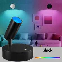 1 buah Lampu Dinding LED Sentuh Modern, Dapat Diisi Ulang USB, Baterai Besar 2000mAh, Lampu RGB, Lampu Malam, Lampu Suasana, Lampu LED Kamar Tidur, Dekorasi Pencahayaan Ambient Dalam Ruangan, Desain Berdiri Bebas - lampu dinding - View 10