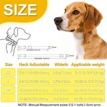 Yellow Polka Dot Adjustable Dog Collar With Quick Release Buckle, Adjustable Strap & Zinc Alloy D-Ring, Christmas Festival Pet Collar For Small, Medium, Large Dogs And Cats, Holiday Gift For Boy & Girl Pets - Yellow - View 7