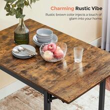 Folding Tables - Rust Brown - View 9