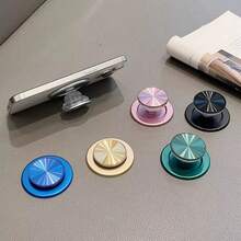 1件裝 Aurora CD 磁吸氣囊手機支架，Ins風貝殼紋鏡面化妝支架，創意亮片貝殼紋磁吸透明氣囊手機架，桌面追劇手機支撐架，玻璃折疊支架 - 極光磁吸支架 - 查看 8