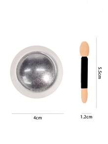 LIMEGIRL 2-Color Nail Powder Set, Mirror Metallic Nail Art Pigment With Applicator, Suitable For Gel Nail DIY Nail Art Design - Multicolor - View 8