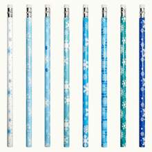 HB Pencils, Customized Pencil Body With Different Patterns, Student And Children Gift, Cartoon Cute Highly Attractive, Wooden Stationery Pencil, Student School Supplies Gift - Christmas Pencil - View 4