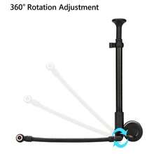 ZTTO 300 PSI High Pressure Bike Front Fork Shock Pump With Gauge - Multicolor - View 4