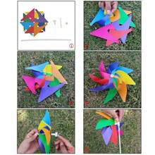 5X Kid Colorful Wind Spinner Pinwheel Windmill Garden Yard Patio Lawn Decor UK. - UK-h272301 - View 11
