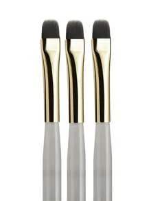 1pc Crystal Multi-Function Nail Art Texture Brush, Line Drawing Gel Brush, Dotting Pen, Professional Nail Salon Tool - Multicolor - View 9