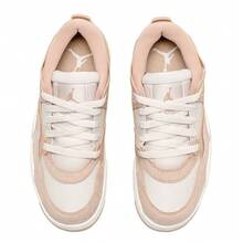 Nike Jordan Air Jordan 4 時尚舒適防滑耐磨低筒復古籃球鞋 女款 - 棕色 - 查看 7