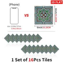 8/16/32/64pcs 6-Inch Vintage Floral Tile Stickers, Self-Adhesive Removable Wall Decals For Kitchen, Bathroom And Home Decor - C - View 24