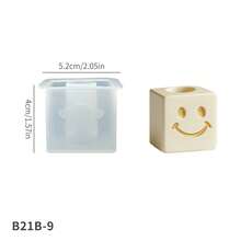Ins Style Test Tube Vase Silicone Mold, DIY Aromatherapy Gypsum Diffuser Stone Candle Holder, Epoxy Resin Casting Mould For Minimalist Hydroponic Flower Vase, Home Table Decor & Handmade Gift - Vase Mold1 - View 15