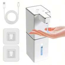 Dispenser Sabun Otomatis; Dispenser Sabun Tanpa Sentuh dengan Alas dan Sensor Inframerah; Dispenser Sabun Otomatis Bebas Sentuhan; Cocok untuk Dapur, Kamar Mandi, dan Hotel - Halaman 7 - View 13