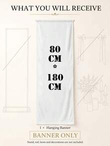 Custom Wedding Welcome Sign, Wedding Fabric Welcome Banner, Bohemian Style Wedding, Bridal Shower Sign, Personalized Name Wedding Sign, Minimalist Welcome Sign, Wedding Decoration, Personalized Party Decoration, 3 Types Of Fabric Banners, Creative Gift, Linen - Multicolor - View 15