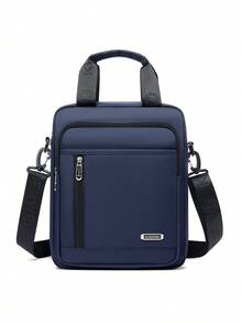 1pc New Style Crossbody Shoulder Bag Business Casual Commuter Multi-Layer Vertical Minimalist Versatile Men's Handbag - Multicolor - View 16