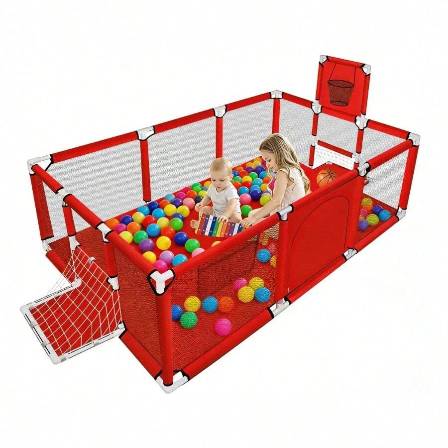 Kids Ball Pits - Red - View 1