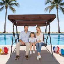 Porch Swings - Brown - View 7