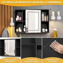 Bathroom Mirrors - Black - View 9