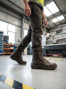 Men Military & Tactical Boots - Black - View 3