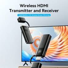 Bộ truyền và nhận video không dây tương thích HD Vention, bộ mở rộng video HD không dây di động, cắm và chạy, Wi-Fi 5GHz, dùng cho truyền phát video 1080P - Xem 6