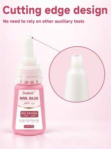 2pcs/1pc,20g Super Strong Nail Glue For Press-On Nails ,Acrylic Nail Tips,Air-Dry, Waterproof & Long-Lasting Easy Application - 20g - View 5