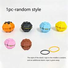 Pentaclick Fidget Clicker Toy, Elastic Band Stress Relief Gadget, Portable Anti‑Anxiety Sensory Hand Toy, Quiet Desk Fidget For Office Workers Students, Decompression Toy For Home Office Classroom Travel, Creative Unique Gift For Adults - Multicolor - View 8