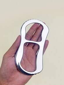 INYUSUN 1pc Portable Practical Gua Sha Body Fascia Tool Back Massage Tool Fitness Muscle Relaxation Scraper - Silver - View 6