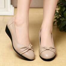 Women Wedges & Platform - Khaki - View 2