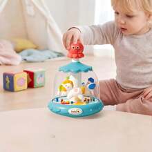 Infant Hand Activity Toys, Spin And Play Toys, Animals That Can Be Observed While Spinning, Stimulate Babies' Concentration And Curiosity - Multicolor - View 8
