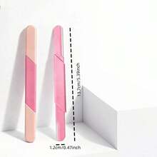 Double-Ended Portable With Dust Cover, Reusable Eyebrow Trimming Tool, Stainless Steel Micro-Precision Hair Removal Scraper, Suitable For Eyebrow Trimming, Hand And Foot Hair Removal, Anti-Scratch Protective Mesh Hair Removal Scraper - Multicolor - View 4