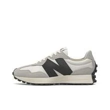 New Balance NB 327 Comfortable Split Leather & Textile Breathable Low-Top Casual City Commute Running Shoes Unisex Beige Gray - Grey - View 19