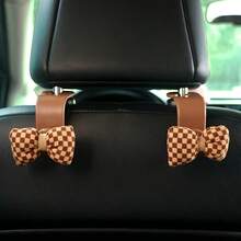 2 cái móc treo lưng ghế ô tô hình nơ sáng tạo - Nơ hoa - Xem 11