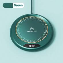 1pc USB Smart Cup Warmer, Slim Design With LED Display Constant Temperature Cup Mat, Office Smart Beverage Heater, 3 Temperature Settings, Suitable For Autumn/Winter Outdoor Camping, Picnic, Kitchen - Multicolor - View 13