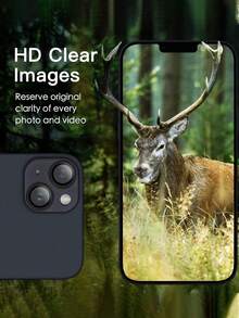 3pcs High Definition Camera Lens Protector Film Compatible With Iphone 18 Pro Max, Anti-Protrusion Design, Suitable For Smartphones, Birthday Gift, For Family And Friends, Alloy Metal With Tempered Glass Full Coverage, Lens Protector, Phone Accessories, Waterproof, Shockproof, Anti-Drop, Anti-Scratch, Anti-Fingerprint - Black - View 6