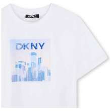 DKNY تيشيرتات طفلة صغيرة - أبيض - مشاهدة 4