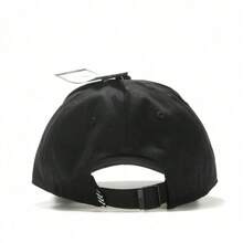 Adidas Embroidered Logo Outdoor Sports Cotton Baseball Cap Unisex Black - Black - View 7