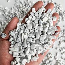 Natural White Pine Crushed Stone, Suitable For Aquarium, Fish Tank, Bonsai, Terrarium And DIY. - White - View 5