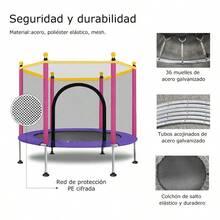 Kids Trampolines - Purple - View 3