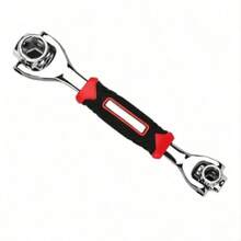 52-In-1 Universal Socket Wrench, Multi-Function Box End Wrench, 360° Rotating Head, Adjustable Multi-Purpose Manual Repair Tool, Suitable For Automotive, Bicycle, Household And Mechanical Maintenance - A - View 11