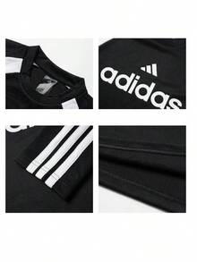 Adidas Men's Sports T-Shirt & Tank Top M TIRO LS JY Q4 Colorblock Casual Long Sleeve Base Layer KF4797 - Black/White - View 7