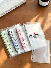 Visual Pill Storage Box Set, Daily Twice 7 Days Large Capacity Pill Organizer, 14 Colorful Compartments, Reusable Travel Medicine Storage Bag, Suitable For Small Daily Items, Ideal For Health-Conscious Users And Those Who Travel, Essential Medical Accessory, Back To School Season, Christmas, Student Must-Have - Multicolor - View 9