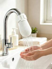 20-100pcs Non-Woven Fabric Faucet Filter Cartridges, Faucet Filter, Filter Cartridge + Strap, Universal For Kitchen And Bathroom, Easy To Install, Filters Rust, Sediment, Sand And Impurities, Home Water Purifier - View 3