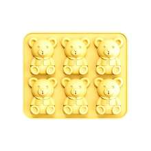 Cute 3D Pink Bear Shaped Ice Cube Mold, Multi-Functional Home Chocolate Mold, Refrigerator Ice Tray, Suitable For Home, Bar, Club, Whiskey, Party And Gift, Mini Bear Ice Cube Mold, Kitchen Accessories, Home Goods, Baking - Multicolor - View 11