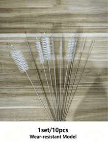 4/2/1 Set 10pcs Multi-Function Cleaning Brushes, Includes Various Sizes (10 Sizes Total), Kitchen Bottle Brush, Long Straw Brush, Straw Brush And Tube Cleaning Brush, Suitable For Cleaning Water Bottles And Other Hard-To-Clean Items - Multiple Styles - View 13