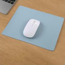 1pc Solid Color Leather Mouse Pad, Minimalist Fashion Business Office Mouse Pad, Computer Office Mouse Pad Anti-Slip Desk Mat, Multi-Color Wrist Rest Desk Pad - View 15