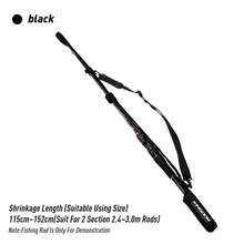 KINGDOM 1pc Fishing Rod Protection Bag, Adjustable Fishing Rod Sleeve With Shoulder Strap, Portable Rod Cover For Casting & Spinning Rod, Lightweight Fishing Tackle Storage Case With Tip Protector, 73cm~152cm - Multicolor - View 17