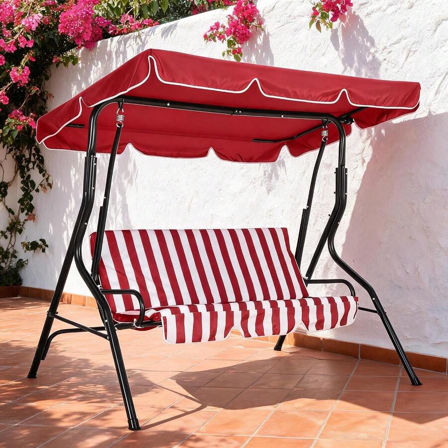 Porch Swings - Red - View 1